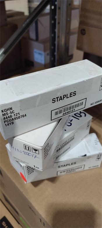 4448-121 Staples MS-5C (jen 2x5000ks) poškozený obal