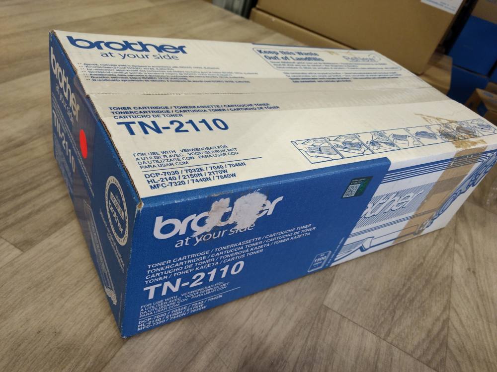 Brother Toner TN-2110 poškozený obal