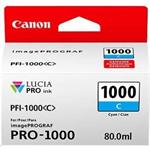 Canon Ink PFI-1000 C Cyan  (0547C001)