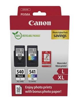 Canon PG-540L/CL-541XL Photo Value Pack (5224B012)