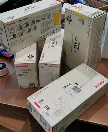 Canon Toner C-EXV26 cyan (1659B006) IR-C1021 poškozený obal