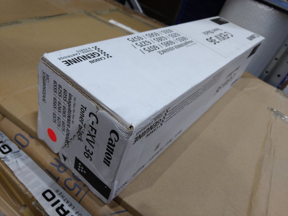 Canon toner C-EXV36 (3766B002) black poškozený obal