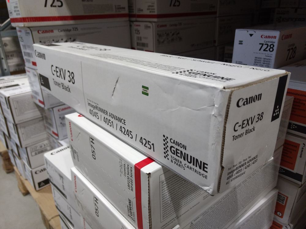Canon Toner C-EXV38 (4791B002) poškozený obal