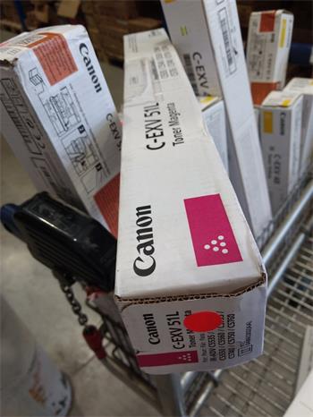 Canon Toner C-EXV51LM Magenta (0486C002) poškozený obal
