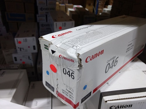Canon Toner Cartridge CRG-046C cyan (1249C002) poškozený obal