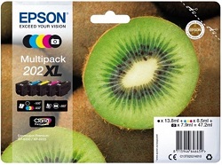 EPSON cartridge T02G7 (5color) multipack (kiwi) XL P.N C13T02G74010