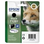 Epson Ink Cartridge T1281  black (C13T128140)  (liška)