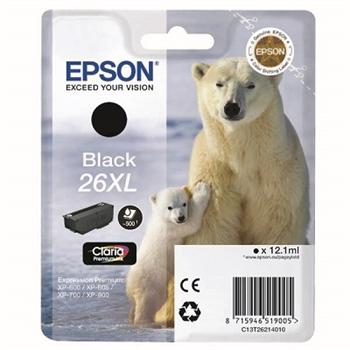 Epson Ink T2621 XL Cartridge Black (C13T26214010)