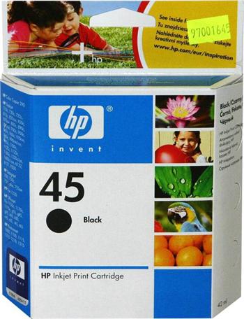 HP 51645AE No.45 black 42ml