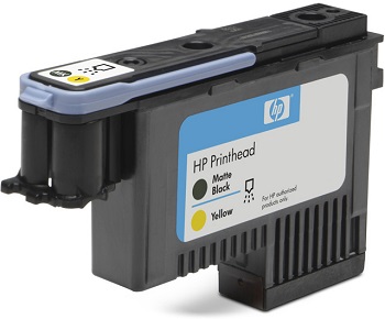 HP C9384A No.72 Matte Black and Yellow Printhead