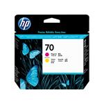 HP C9406A No.70 Printhead Magenta and Yellow DesignJet 