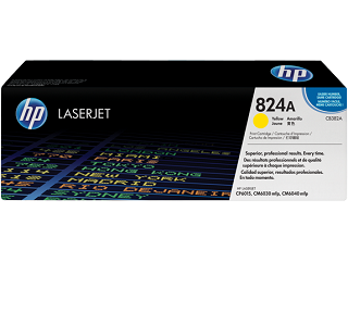 HP CB382A, 824A toner yellow 21.000K
