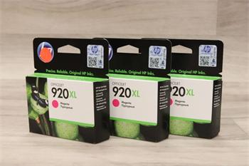 HP CD973AE Ink Cart. No.920XL Magenta (exp. 2/2018)