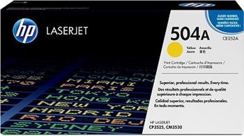 HP CE252A Toner Cartridge yellow 504A