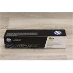 HP CE312A  Toner Cartridge  No.126A yellow poškozený obal