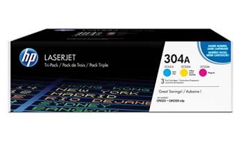 HP CF372AM Toner HP 304A, CMY CC531A/CC532A/CC533A