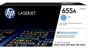 HP CF451A toner cyan 655A