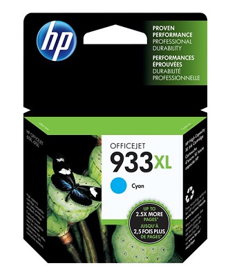 HP CN054AE Ink Cart. No.933XL cyan (825K)