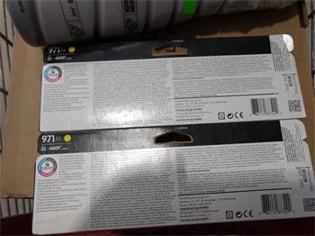 HP CN628AE Ink. Cart. No. 971XL Yellow prošlá expirace 2022/2024