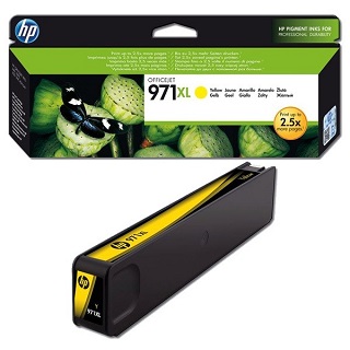 HP CN628AE Ink. Cart. No. 971XL Yellow