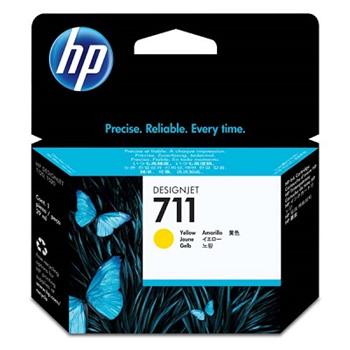 HP CZ132A Ink Cartridge No.711 Yellow