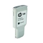HP F9J68A No.728 Black Ink Cart pro DesignJet T730, T830, 300ml