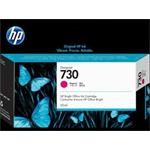 HP ink P2V63A, HP 730, magenta, 130ml