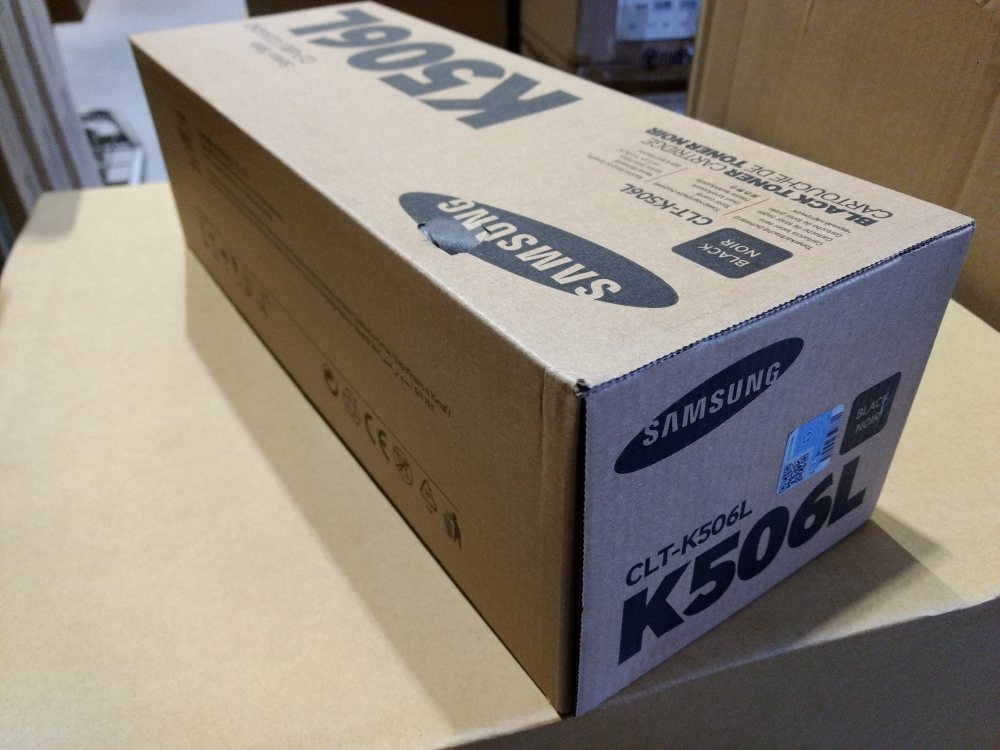 HP Toner Cartridge CLT-K506L black HC (SU171A) poškozený obal