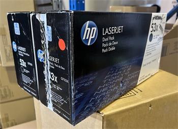 HP Toner Cartridge Q7553XD dual pack poškozený obal