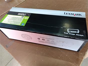 Lexmark toner 502UE Black Ultra HY 50F2U0E (20.000 K) poškozený obal