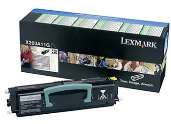 Lexmark Toner Cartridge X203A11G black X203/X204, return