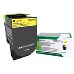 Lexmark Toner Cartridge Yellow Return (71B20Y0) 