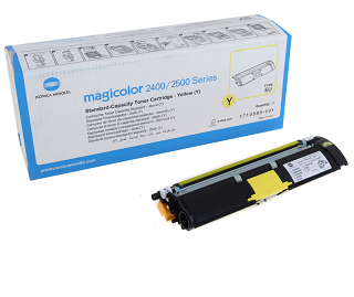 Minolta QMS Toner 2400 yellow (A00W131) Standard