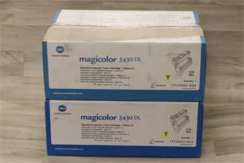 Minolta QMS Toner MC 5430 yellow (1710582-002)(4539132) poškozený obal