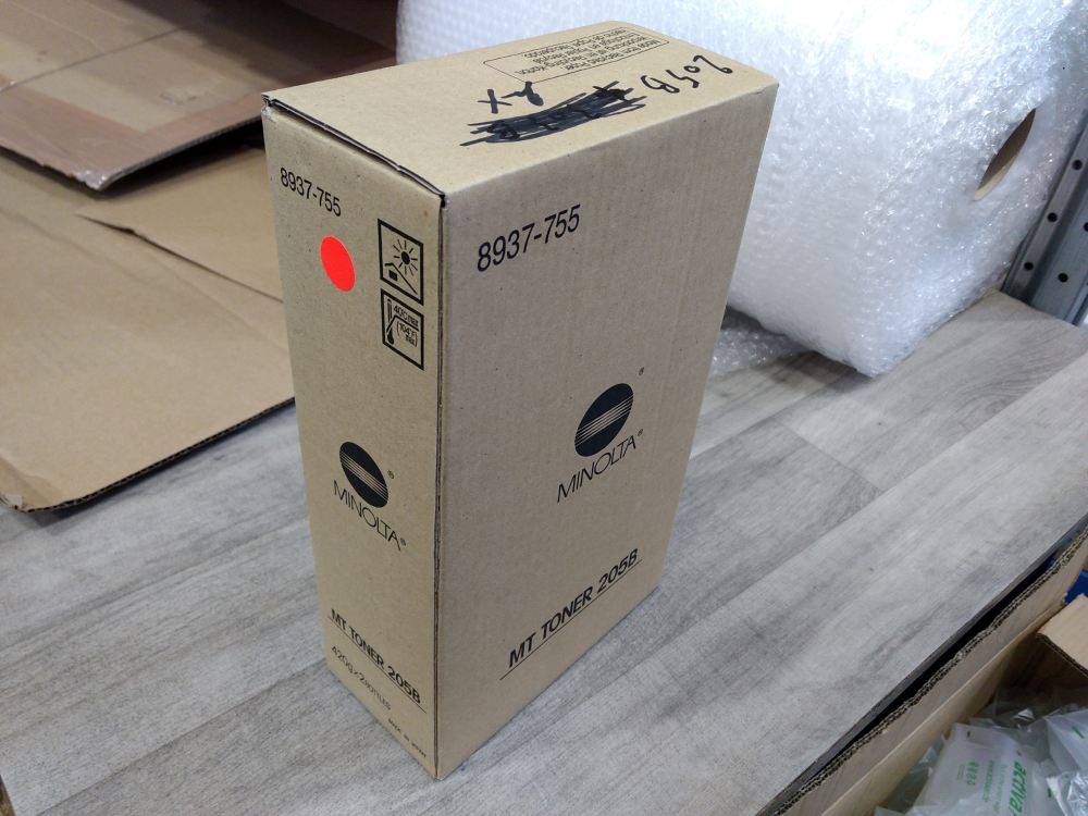 Minolta Toner 205B 2x420g (8937-755) poškozený karton