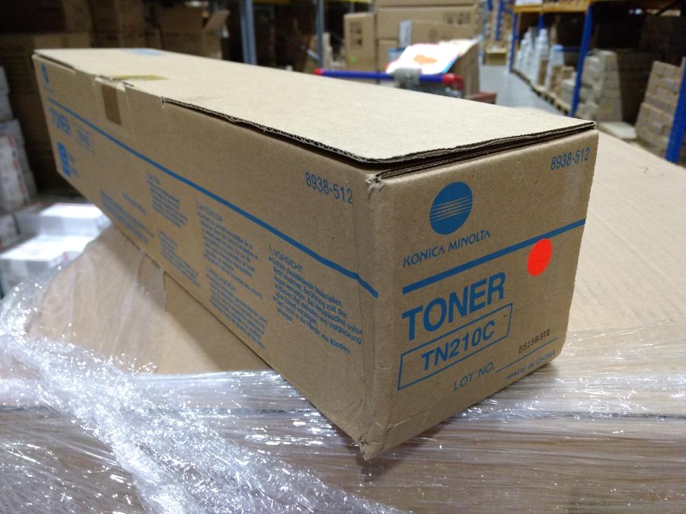 Minolta Toner C250/TN210C cyan 1x260g (8938-512) poškozený obal