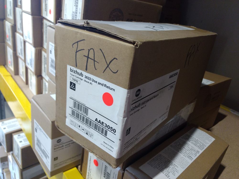 Minolta Toner return TNP-60 black (AAE3050) na 15.000stran poškozený obal