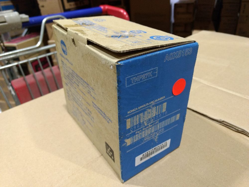 Minolta Toner TNP-27K black (A0X5153) pro C25 poškozený obal