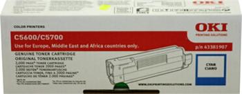OKI Toner Cartridge C5600/5700 Cyan (43381907) 2.000 stran