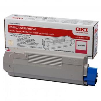 OKI Toner Cartridge C5850/C5950 magenta (43865722)