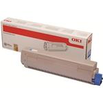 OKI Toner MC853, MC873 cyan (45862839) 7300 str.