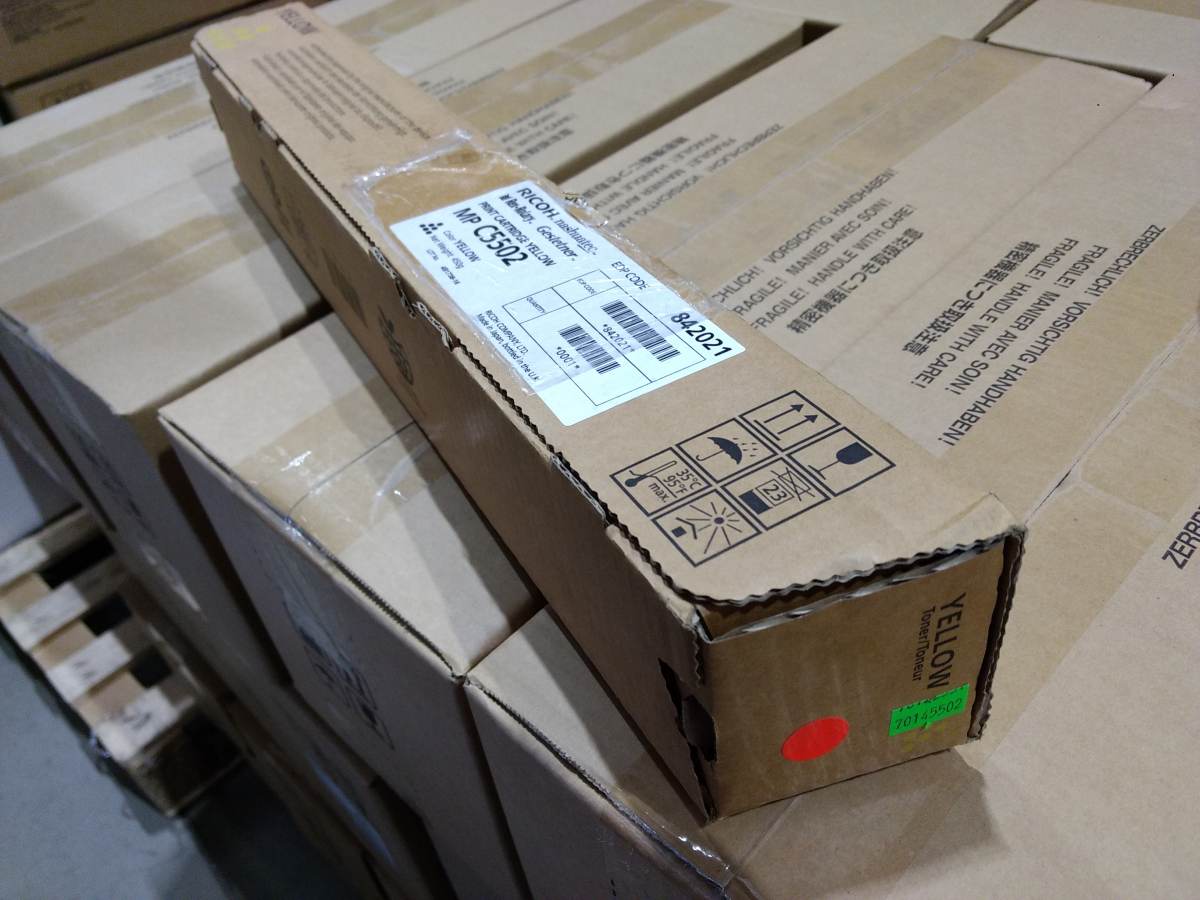 Ricoh / NRG Toner MPC 5502E Yellow (841756, 841684, 842021 ) poškozený obal