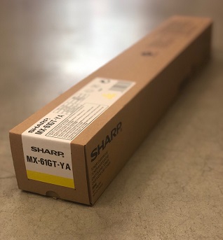 Sharp Toner Cartridge MX-61GTYA yellow 24K