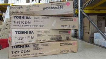 Toshiba Toner T-281c-EM, magenta poškozený obal
