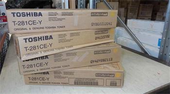 Toshiba Toner T-281c-EY, yellow poškozený obal